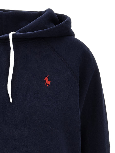 Polo Ralph Lauren Blue Cotton Hoodie