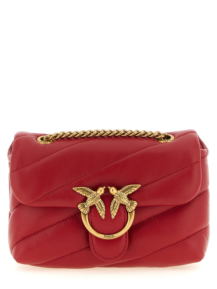 PINKO Multicolor Lamb Leather Crossbody Bag