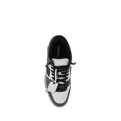 Off-White Multicolor Calf Leather Bos Taurus Athletic Sneakers