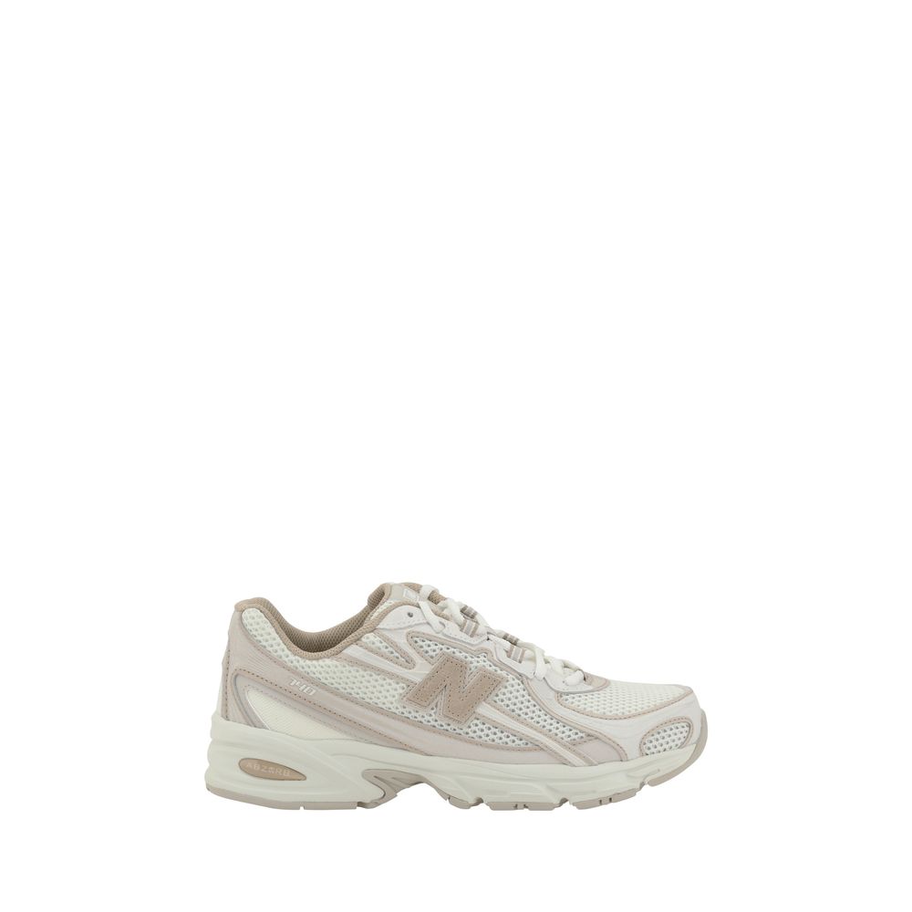 New Balance 740 White Fabric Athletic Sneakers