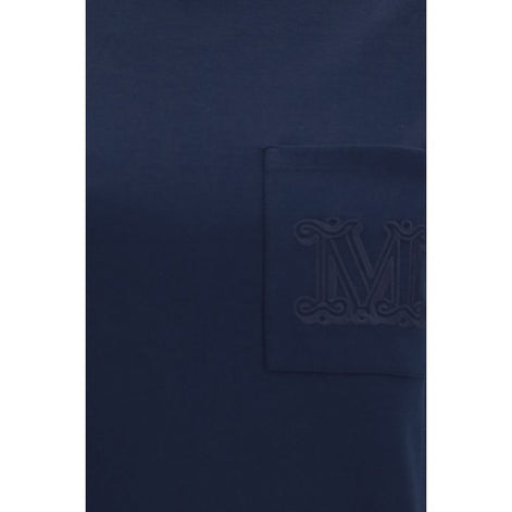 Max Mara Blue Cotton T-Shirt