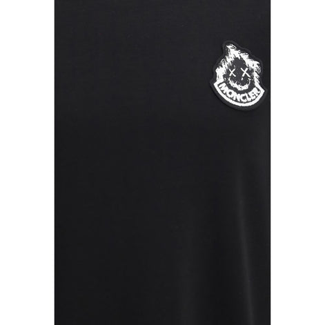 Moncler Black Cotton T-Shirt