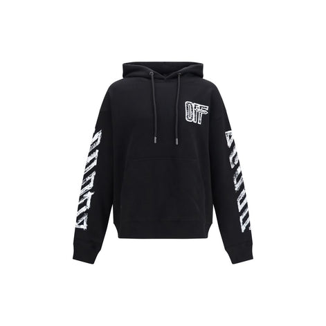 Off-White Black Cotton Sweatshirt