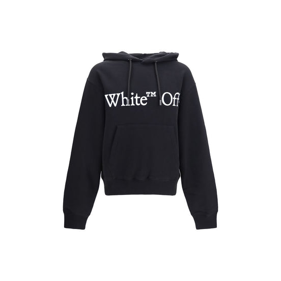 Off-White Black Cotton Sweatshirt