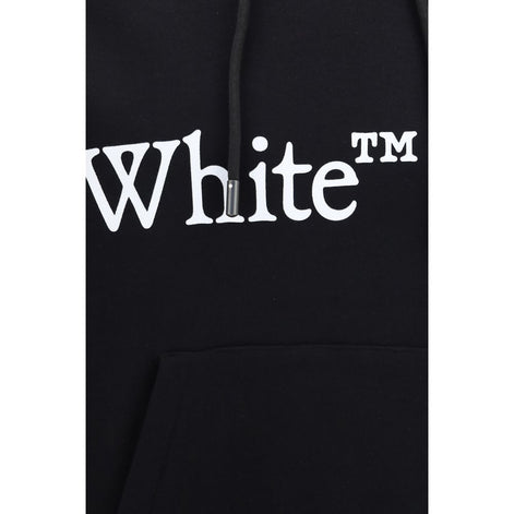 Off-White Black Cotton Sweatshirt