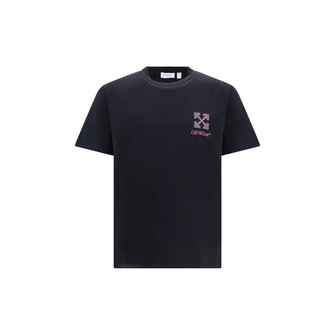 Off-White Black Cotton T-Shirt