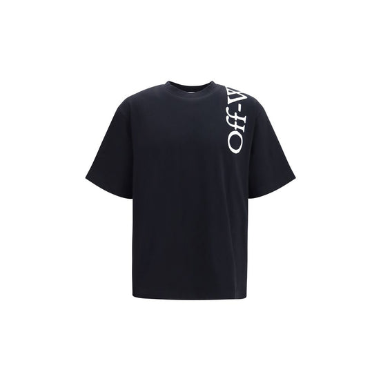 Off-White Black Cotton T-Shirt