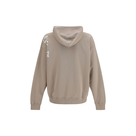 Off-White Beige Cotton Sweatshirt