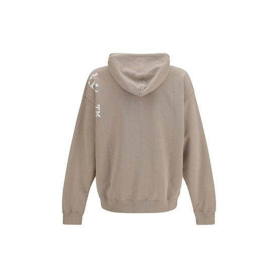 Off-White Beige Cotton Sweatshirt