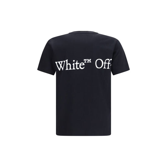 Off-White Black Cotton T-Shirt