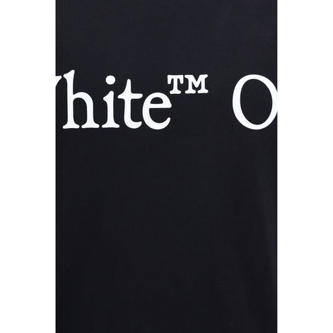 Off-White Black Cotton T-Shirt