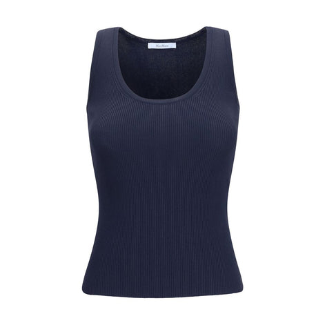 Max Mara Blue Viscose Tank Tops