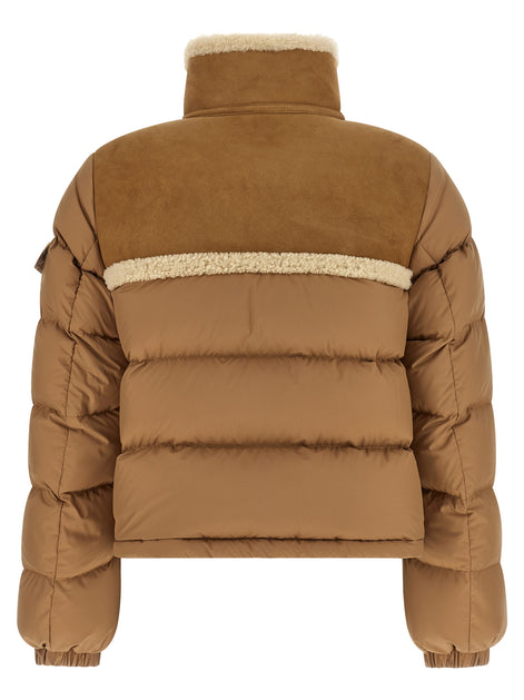 Moncler Beige Polyester Full-Length Jacket