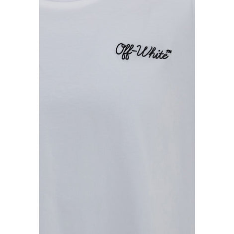 Off-White White Cotton T-Shirt