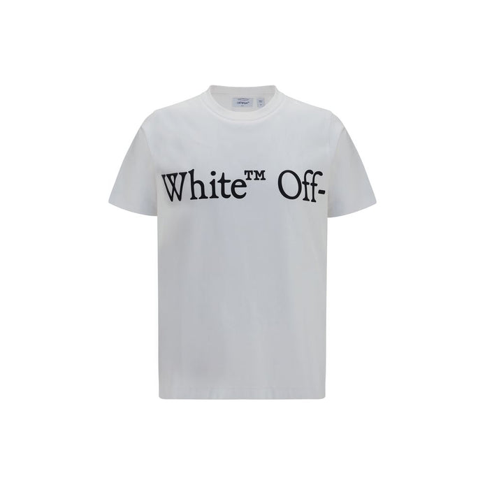 Off-White White Cotton T-Shirt
