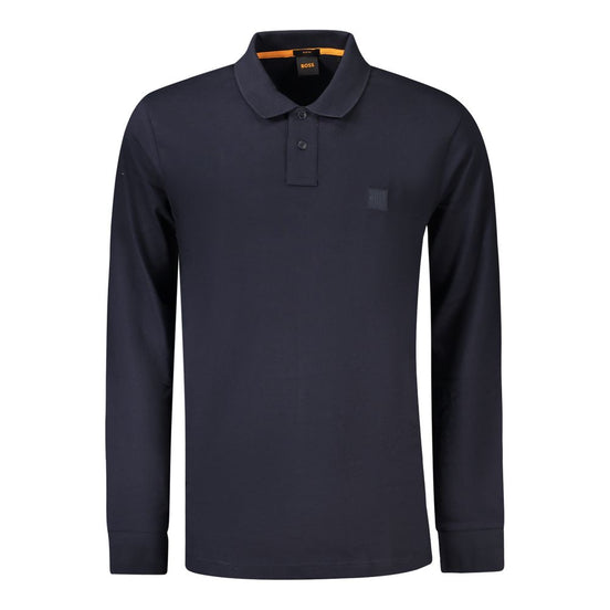 Hugo Boss Blue Cotton Men's Polo