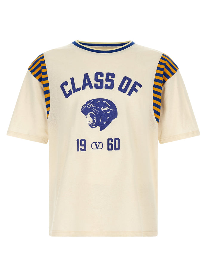 Valentino Garavani Multicolor Cotton T-Shirt