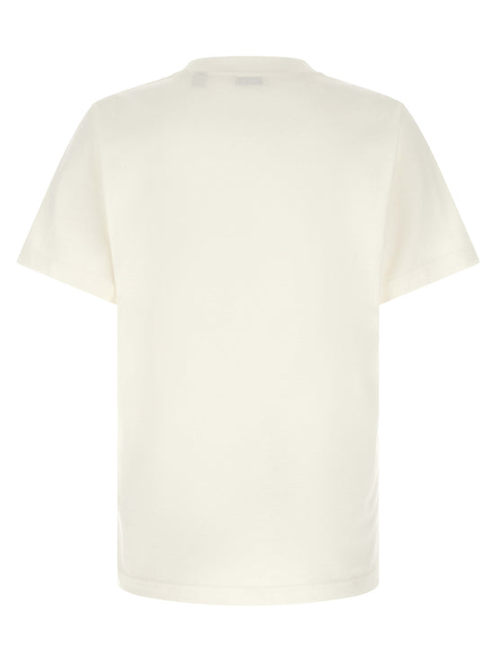 Burberry White Cotton T-Shirt