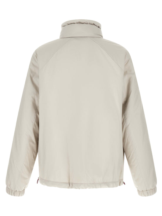 Brunello Cucinelli White Polyester Shell Jacket