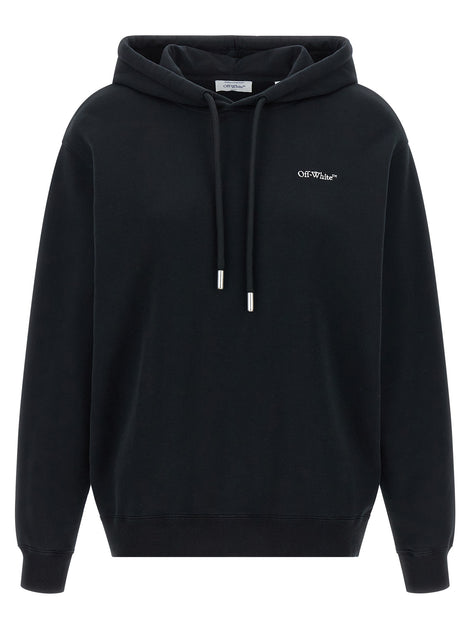Off-White Black Cotton Sweatshirt
