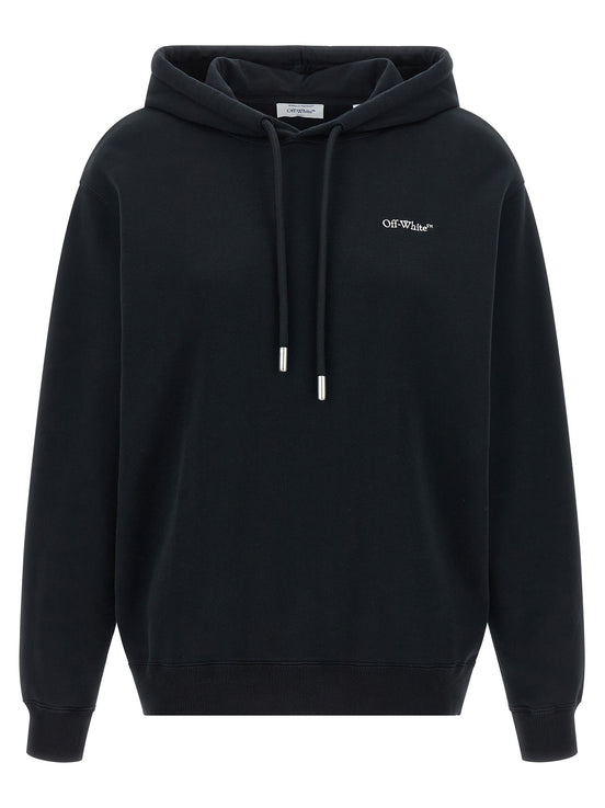 Off-White Black Cotton Sweatshirt