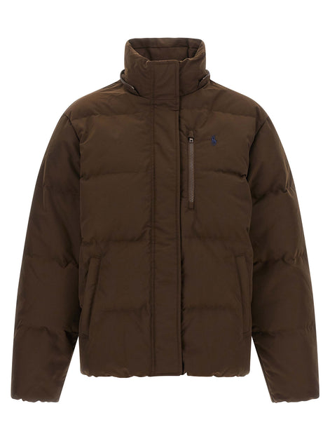 Polo Ralph Lauren Brown Polyester Full-Length Jacket