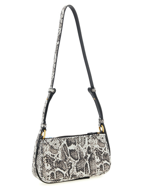 PINKO Gray Calfskin Crossbody Bag