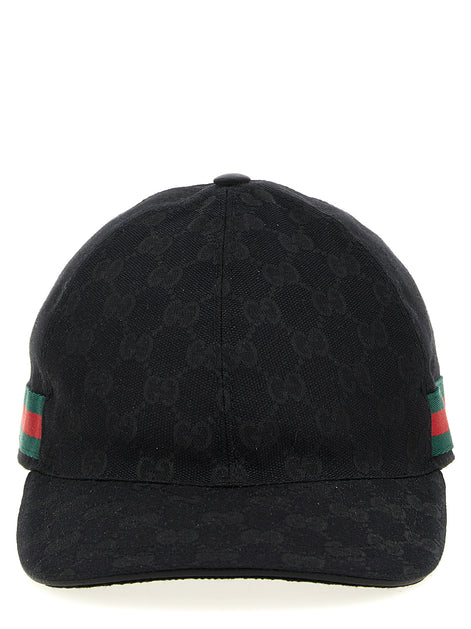 Gucci Black Polyester Cap (Baseball Hat)