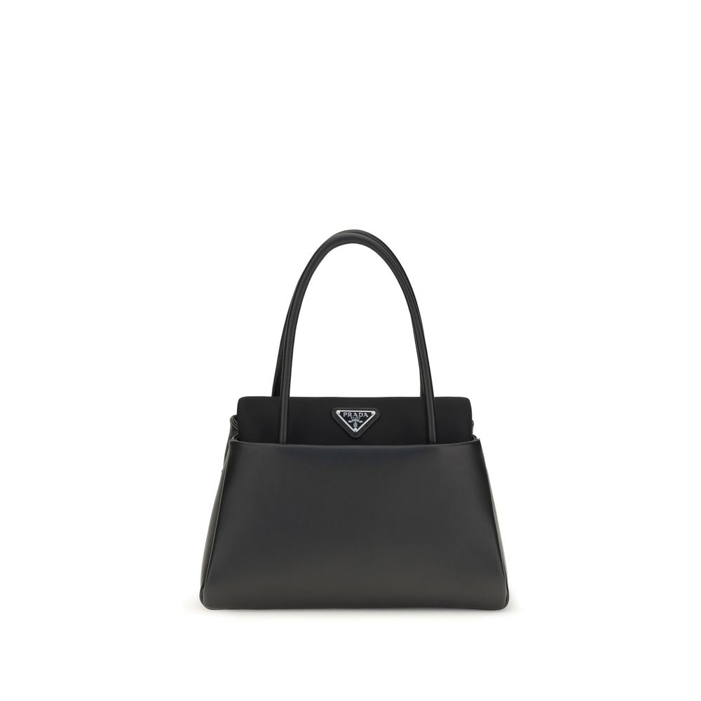 Prada Passage medium Black Leather Handbag