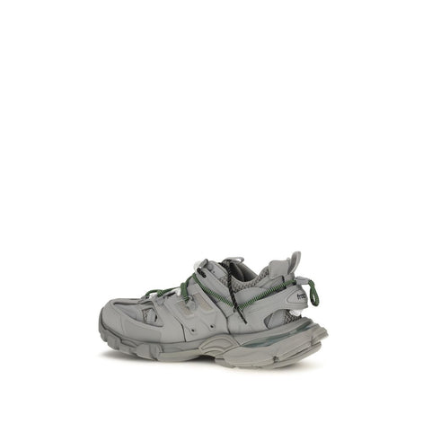 Balenciaga Track Trail Gray Polyethylene Athletic Sneakers
