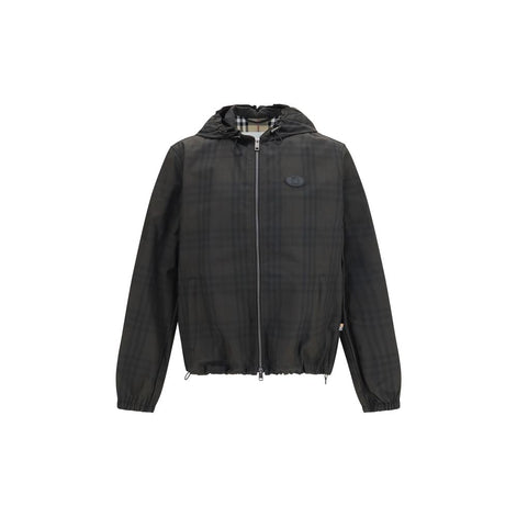 Burberry Brown Cotton Shell Jacket