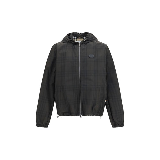 Burberry Brown Cotton Shell Jacket