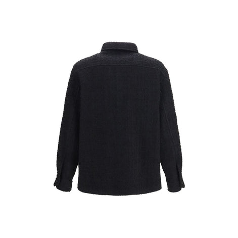 Valentino Garavani Black Cotton Full-Length Jacket