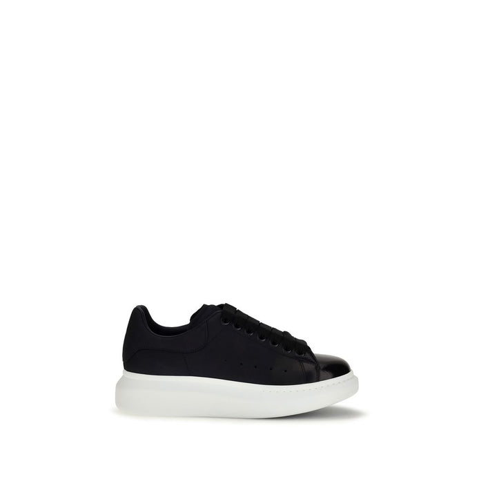 Alexander McQueen Blue Calf Leather Bos Taurus Chunky Sneakers