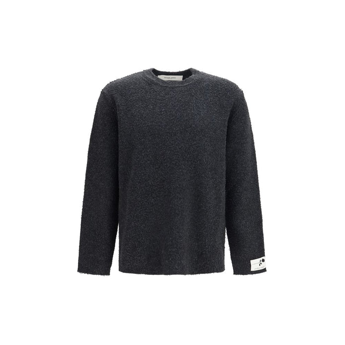 Golden Goose Gray Wool Oves Aries Sweatshirt