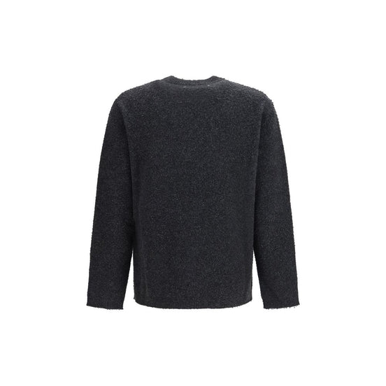 Golden Goose Gray Wool Oves Aries Sweatshirt