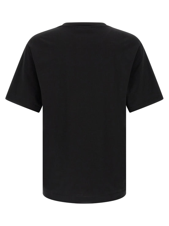 Dolce & Gabbana Black Cotton T-Shirt