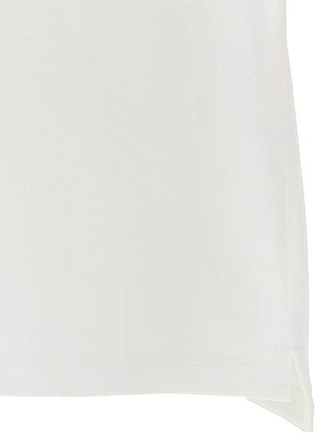 Gucci White Cotton Polo Shirt