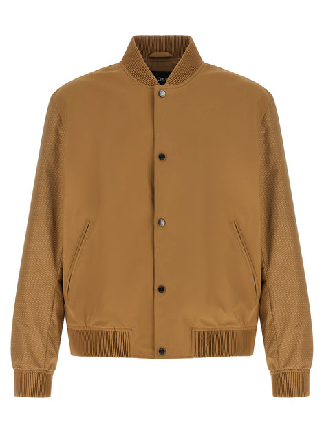 Hugo Boss Beige Polyester Bomber