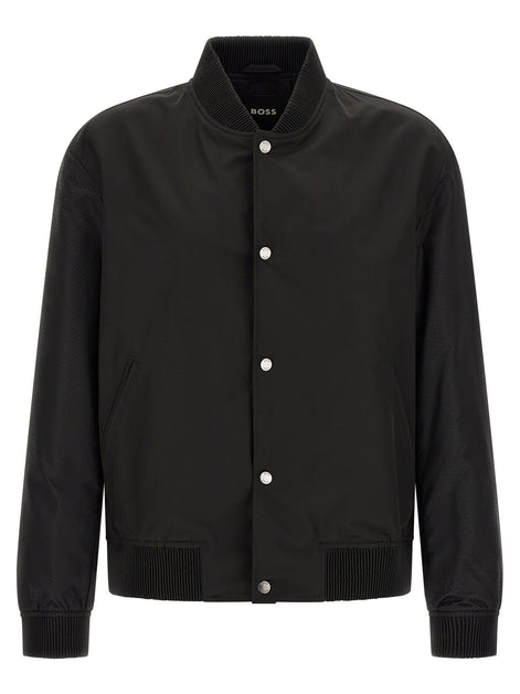 Hugo Boss Black Polyester Bomber