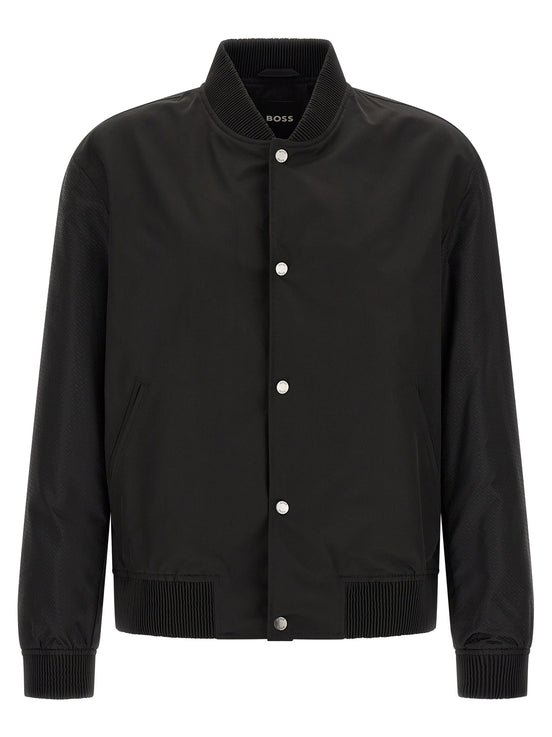 Hugo Boss Black Polyester Bomber