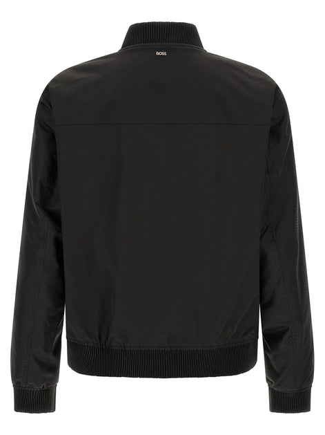 Hugo Boss Black Polyester Bomber