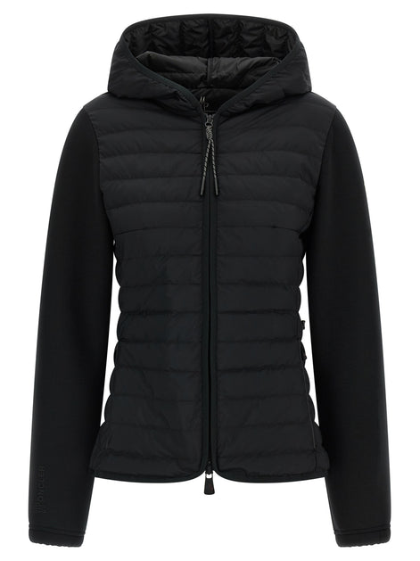Moncler Grenoble Black Polyamide Full-Length Jacket