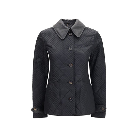 Burberry Black Polyamide Full-Length Jacket