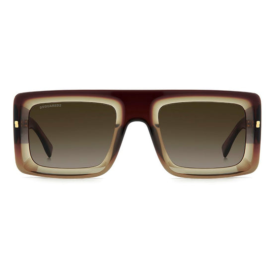 Dsquared² Brown Acetate Sunglasses