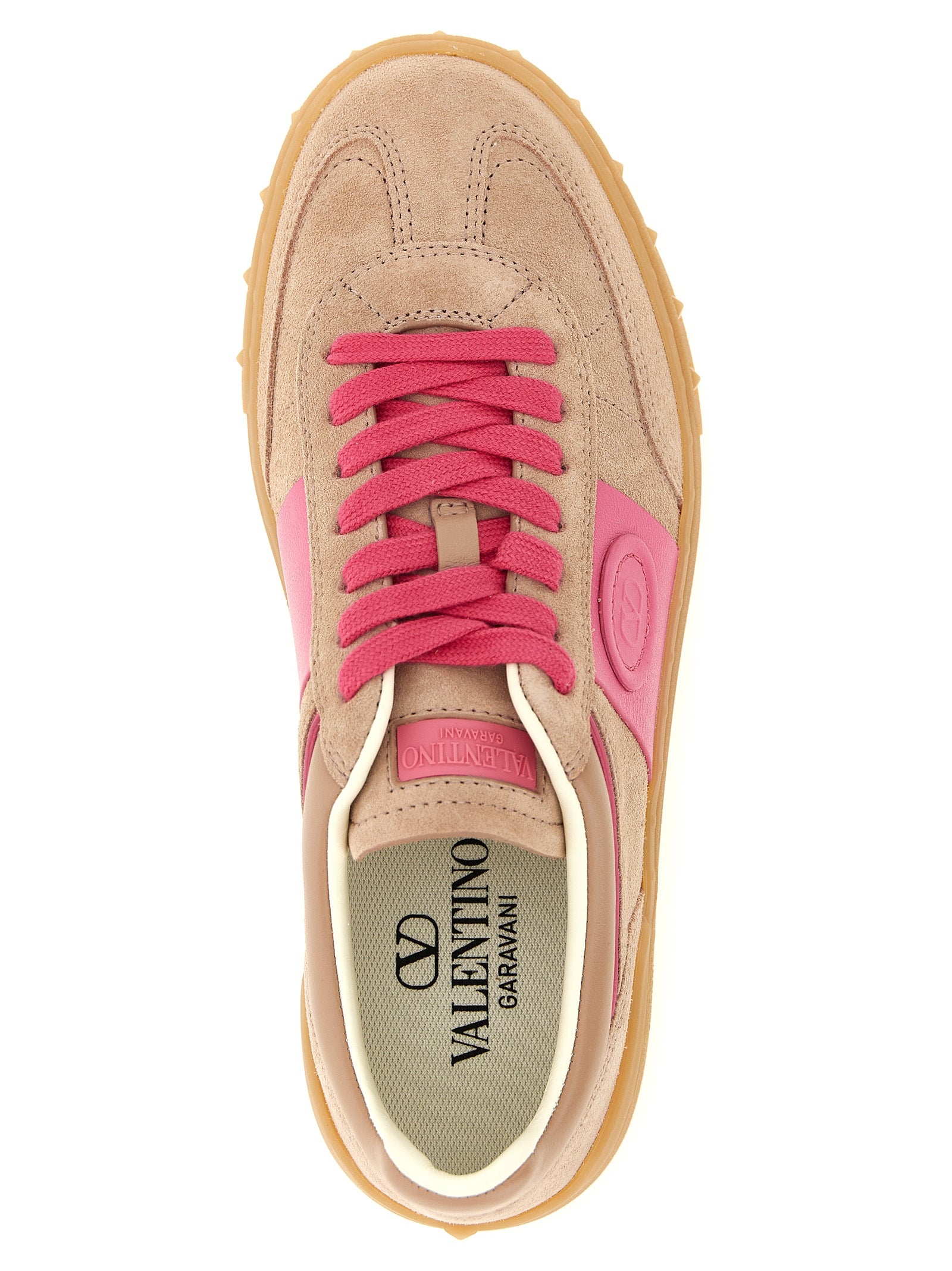 Valentino Garavani Upvillage Multicolor Calfskin Low Top Sneakers