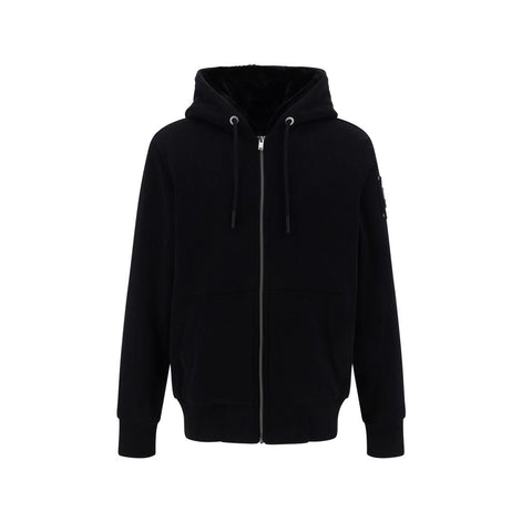 Moose Knuckles Black Polyester Hoodie