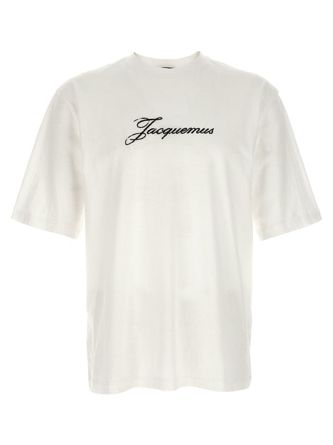 Jacquemus White Cotton T-Shirt