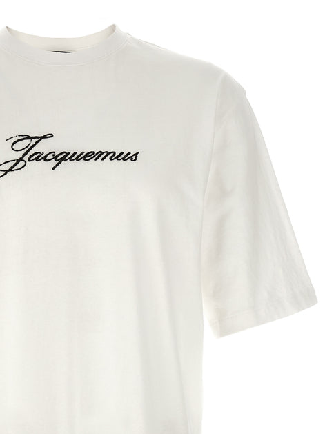 Jacquemus White Cotton T-Shirt