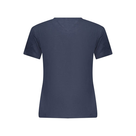 Tommy Hilfiger Blue Cotton Women T-Shirt